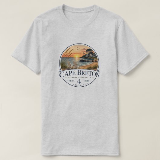 Cape Breton Shore Community T-shirt (Design voorkant)