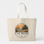 Cape Breton Shore Community-tas Grote Tote Bag (Achterkant)