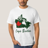 Cape Breton  speciale provincie T-shirt (Voorkant)