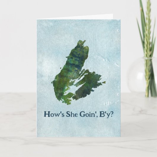 Cape Breton - Standaard gevouwen Wenskaart Kaart (Voorkant)