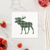 Cape Breton tartan eland papieren servetten (Insitu)