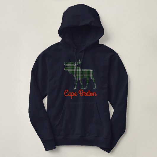Cape Breton tartan gooit schattige hooi Hoodie (Design voorkant)