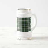Cape Breton tartan plaid Bierpul (Voorkant rechts)