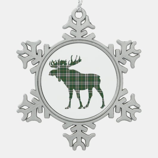 Cape Breton Tartanijssnowflake ornament (Voorkant)