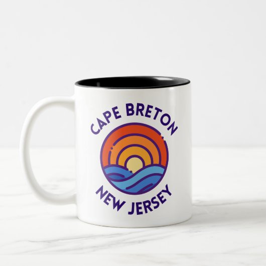 Cape Breton Tweekleurige Koffiemok (Links)