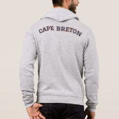 Cape Breton Zip-op sweatshirt (Achterkant)