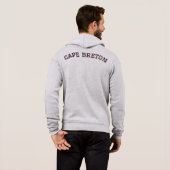 Cape Breton Zip-op sweatshirt (Achterkant volledig)