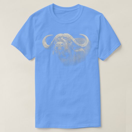 Cape Buffalo African Safari T-shirt (Design voorkant)