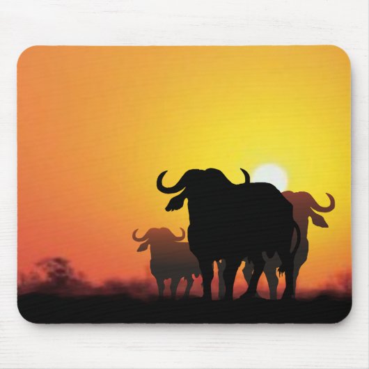 Cape Buffalo Muismat (Voorkant)