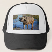 Cape Buffalo safari petten en petten (Voorkant)