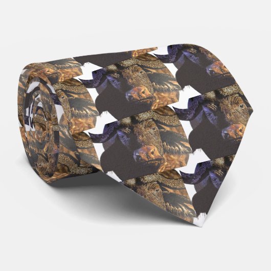 Cape Buffalo Stropdas (Opgerold)