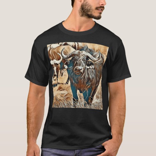 Cape Buffalo T-shirt (Voorkant)