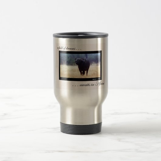 Cape Buffalo Travel Mug Reisbeker (Center)