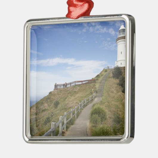 Cape Byron Lighthouse, Cape Byron (2 Australië) Metalen Ornament (Links)