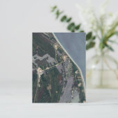 Cape Canaveral Aerial Shot Briefkaart (Staand voorkant)