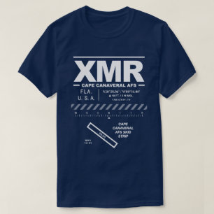 Cape Canaveral AFS Air Force Station XMR T-shirt