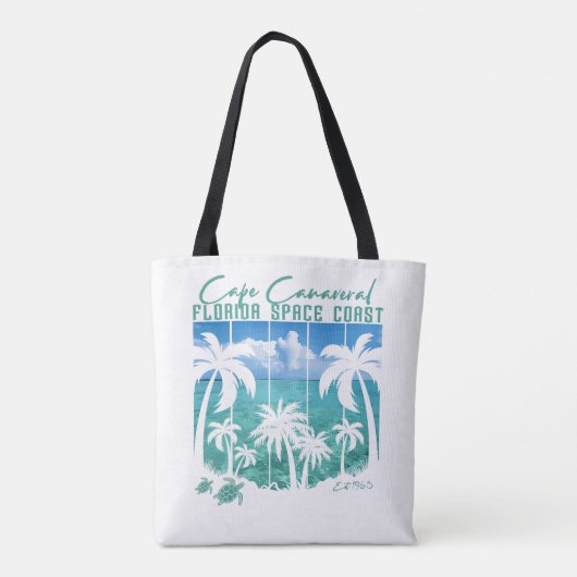 Cape Canaveral Florida Tote Bag (Achterkant)