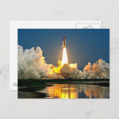 Cape Canaveral Launch Pad gelabeld Briefkaart (Voorkant / Achterkant)