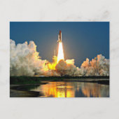 Cape Canaveral Launch Pad gelabeld Briefkaart (Voorkant)