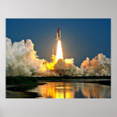 Cape Canaveral Launch Pad gelabeld Poster (Voorkant)