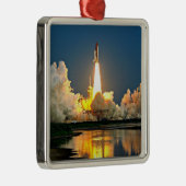 Cape Canaveral Launch Pad Metalen Ornament (Rechts)