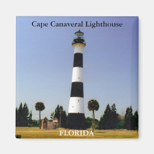 Cape Canaveral Lighthouse, Florida Magnet (Voorkant)