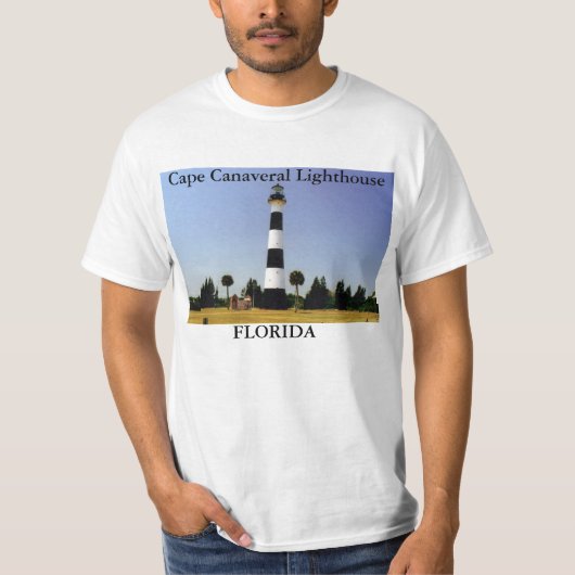 Cape Canaveral Lighthouse, Florida T-Shirt (Voorkant)