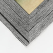 Cape Canaveral Lighthouse Rocket Launch Waterverf Fleece Deken (Hoek)