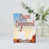 cape canavery reisposter briefkaart (Staand voorkant)