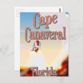 cape canavery reisposter briefkaart (Voorkant / Achterkant)