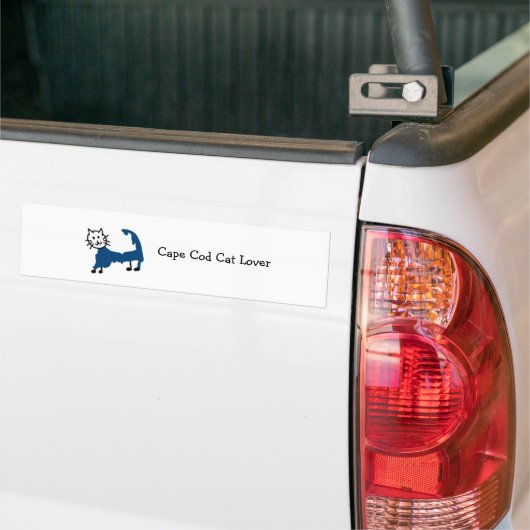Cape Cat Lover Bumpersticker (Op Truck)