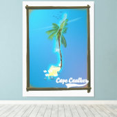 Cape Caulker Reisgids Canvas Afdruk (Insitu (Houten vloer))