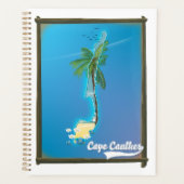 Cape Caulker Reiskaart Planner (Voorkant)