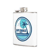 Cape Charles Beach Virginia Palmbomen Heupfles (Links)