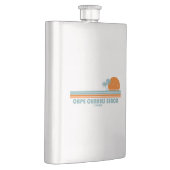 Cape Charles Beach Virginia Sun Palm Trees Flacon (Rechts)