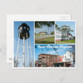 Cape Charles. Briefkaart (Voorkant / Achterkant)