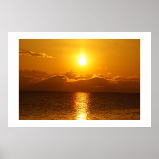 Cape Charles Sunset Poster (Voorkant)