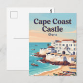 Cape Coast Castle Ghana Briefkaart (Voorkant / Achterkant)