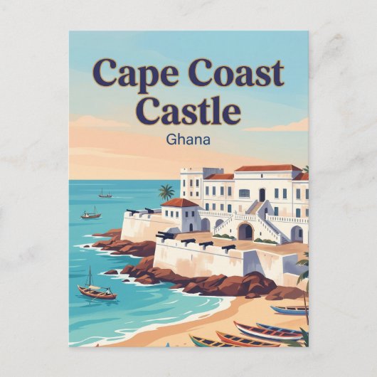 Cape Coast Castle Ghana Briefkaart (Voorkant)