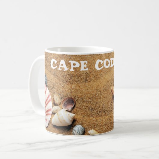 CAPE COD 2022 Souvenir Coffee Mok (Voorkant links)