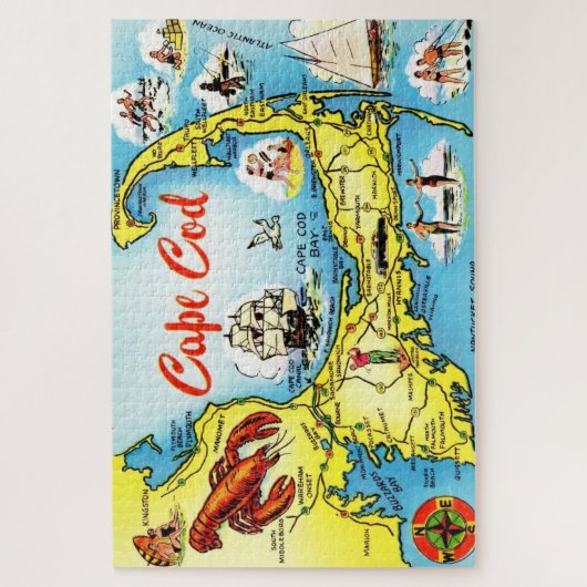 Cape Cod 20x30 puzzel Legpuzzel (Verticaal)