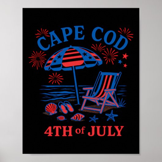 Cape Cod 4 juli Poster (Voorkant)