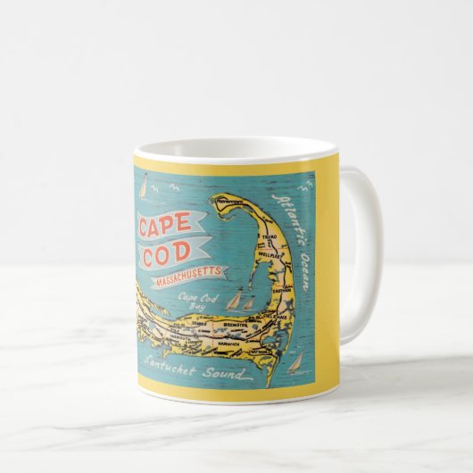 Cape Cod aangepaste Mok (Voorkant rechts)