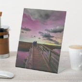 Cape Cod Aurora Borealis Reclamebord Met Voetstuk (Insitu)