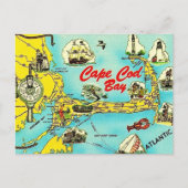 Cape Cod Bay-ansichtkaart Briefkaart (Voorkant)