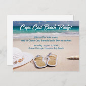 Cape Cod Beach Party! Feestdagenkaart (Voorkant / Achterkant)