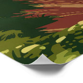 Cape Cod Beach Seashore Massachusetts Blauw Poster (Hoek)