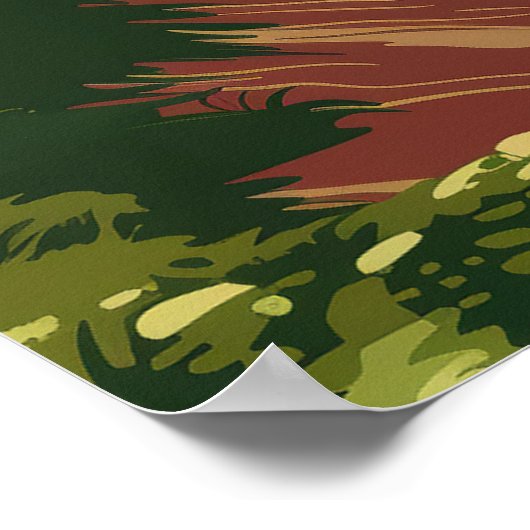 Cape Cod Beach Seashore Massachusetts Blauw Poster (Hoek)