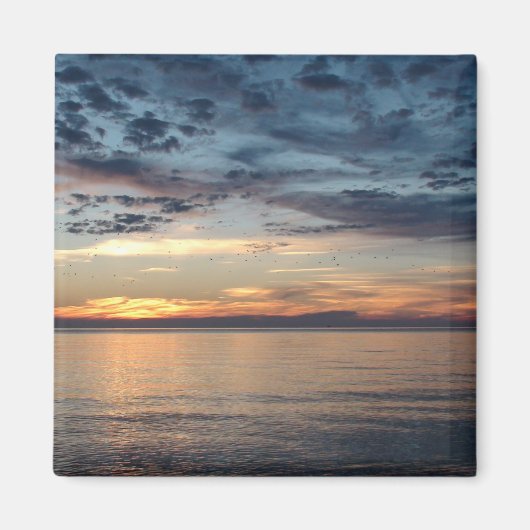 Cape Cod Beach Sunset Photo Magnet (Voorkant)