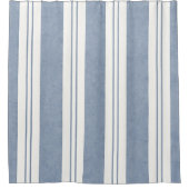 Cape Cod Blauw Douchegordijn (Voorkant)